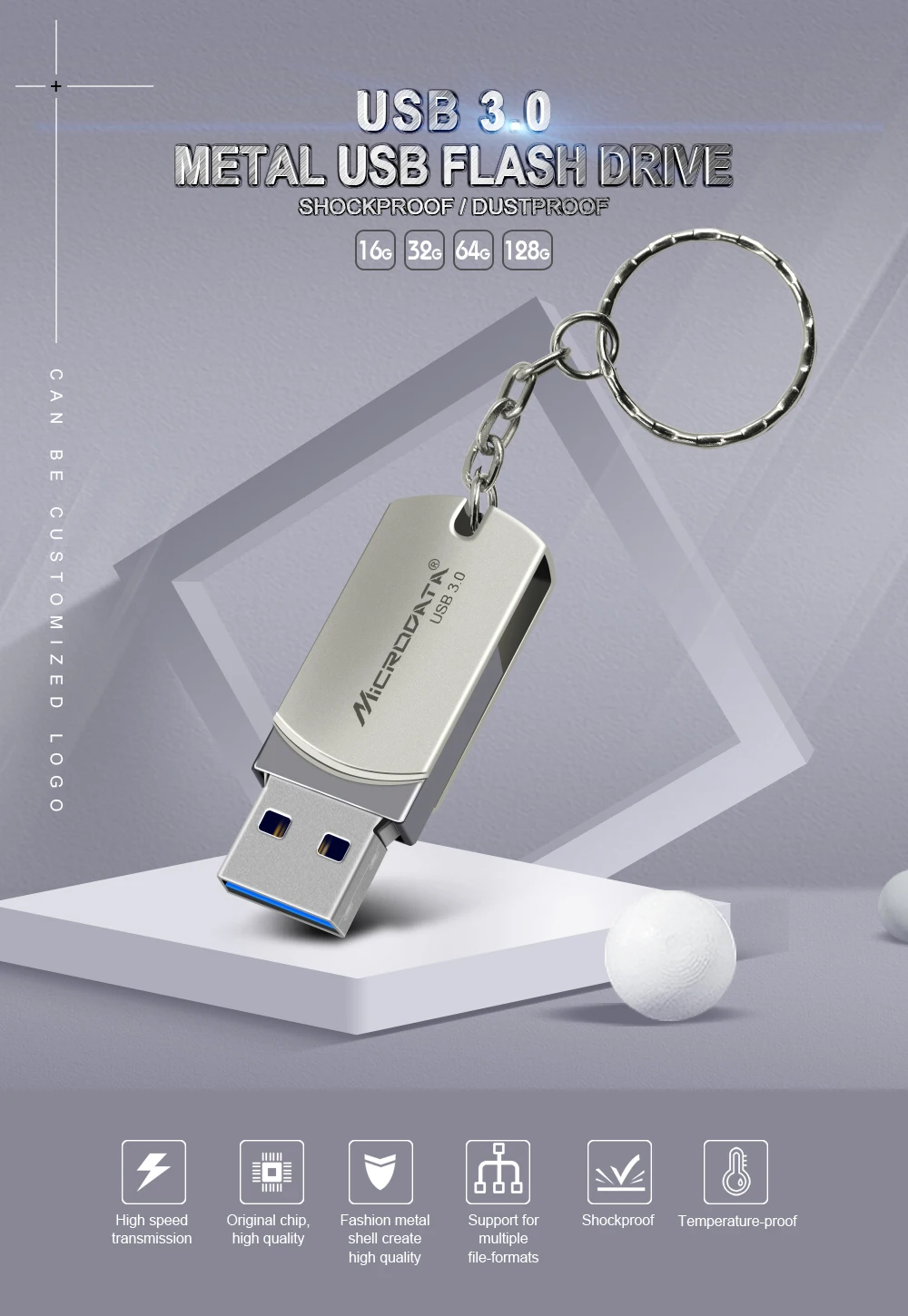 USB 3,0 быстрая скорость usb флеш-накопитель 64 Гб 128 ГБ флеш-накопитель 32 ГБ Memoria usb флешка 3,0 16 ГБ флеш-накопитель usb