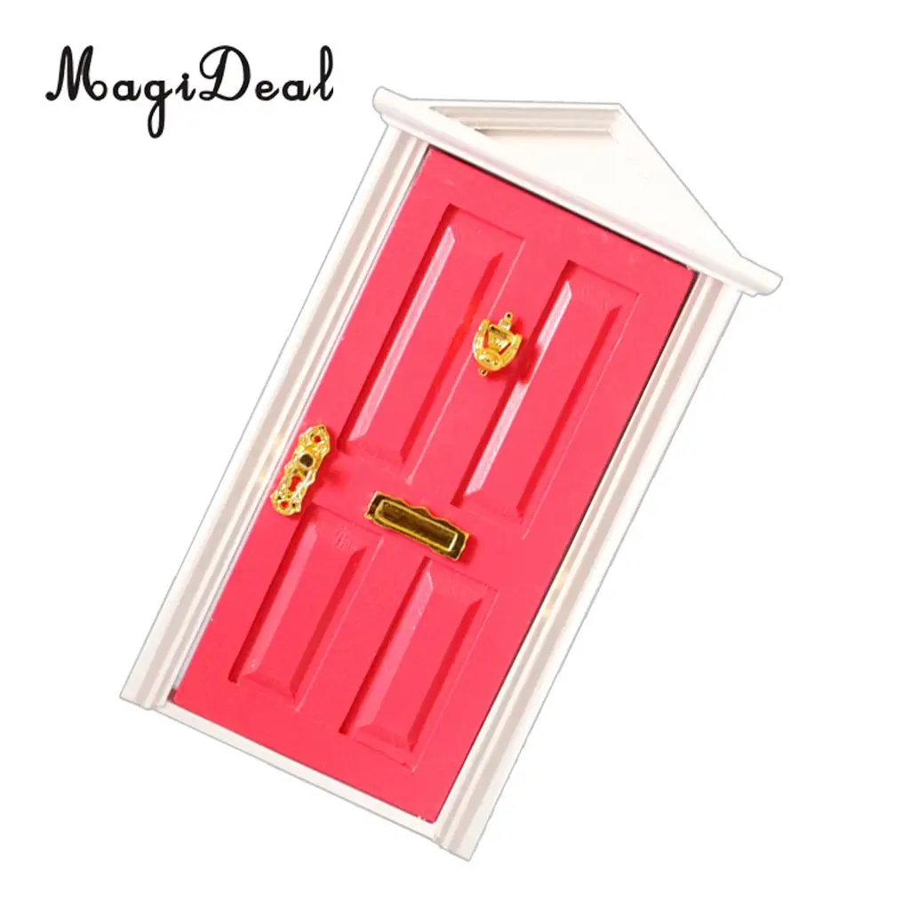 MagiDeal кукольный домик в масштабе 1/12 миниатюрный деревянный прорезыватель 4 панели