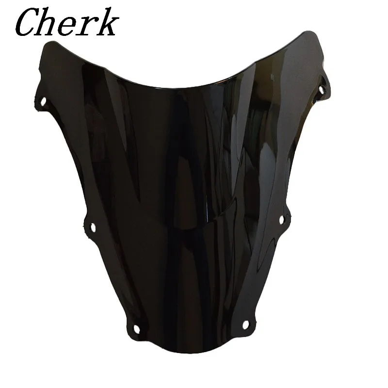 New Black Motorcycle Double Bubble Windshield Windscreen Fairing For Suzuki SV650/SV650S 03-12 SV1000S 03-09 | Автомобили и