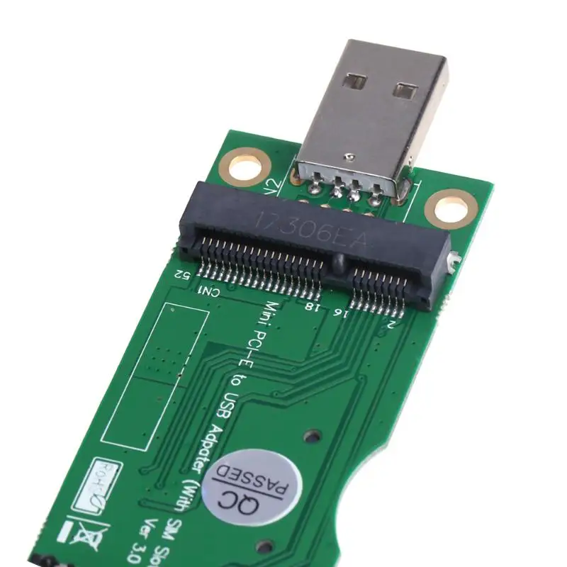 Мини PCI-E к USB адаптер с sim-картой 8Pin слот для карты WWAN/LTE модуль поддержка SIM 6pin/8pin Разъем для карты