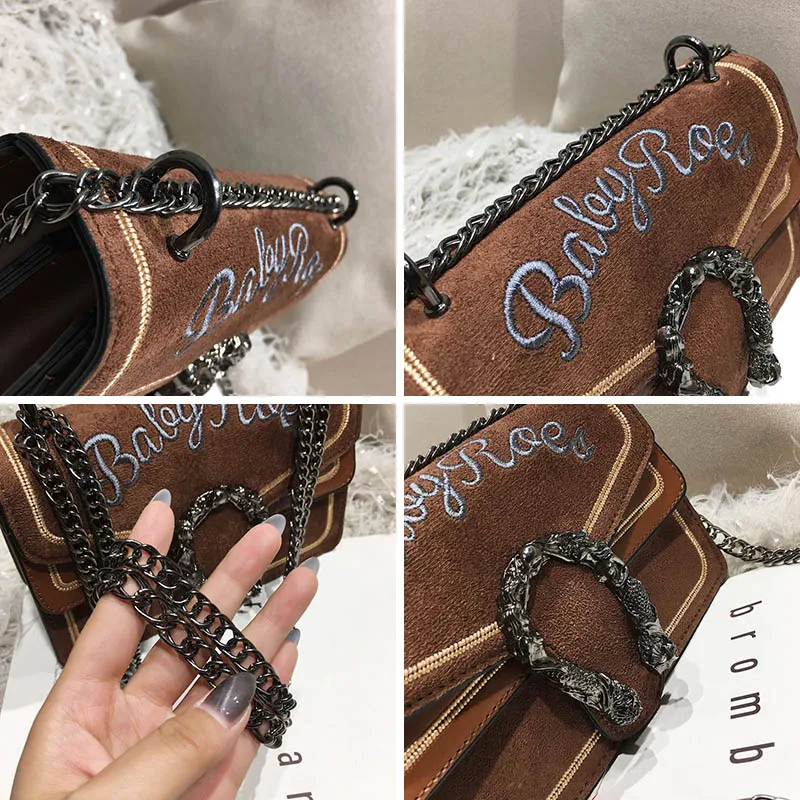 Модная дизайнерская женская кожаная сумка через плечо с надписью Женская