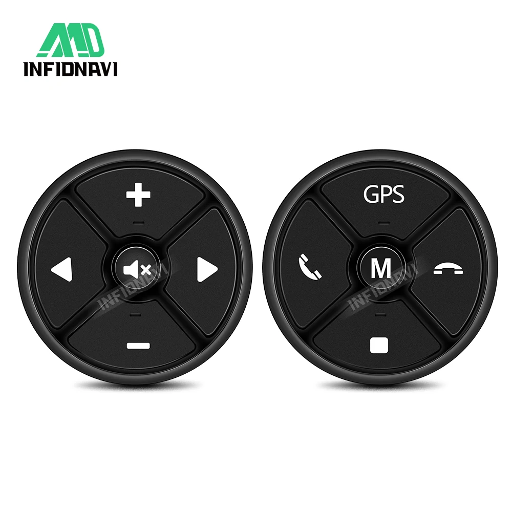 Автомобильный Беспроводной Универсальный руль кнопки смарт рулевое колесо