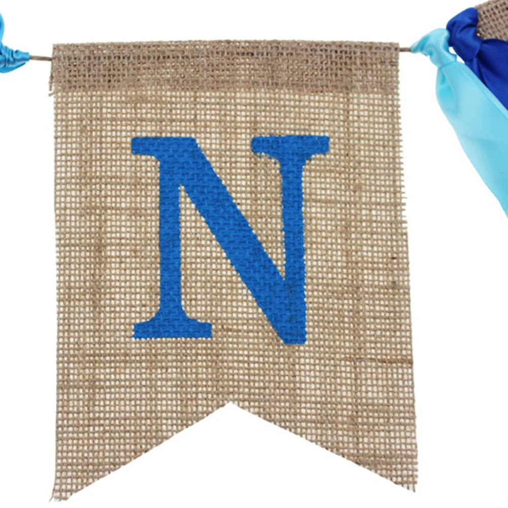 Новая детская Гирлянда для первого дня рождения с флагом на один год гирлянда