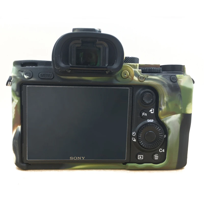 Защитный резиновый силиконовый чехол для камеры Sony A7R III / A7 Mark ILCE A7RM3 A7M3 |