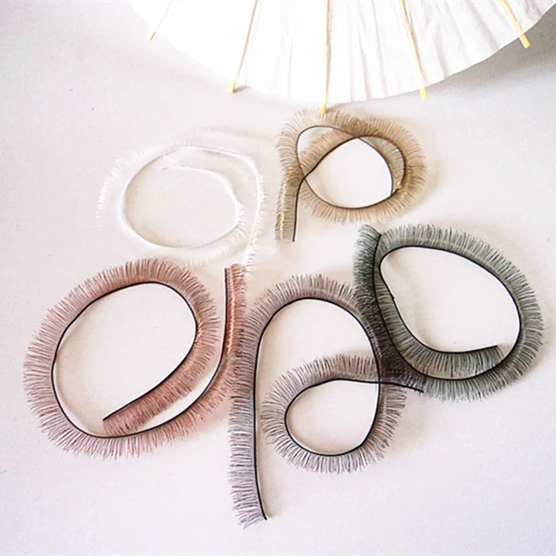 

Doll accessories doll eyelash 8mm width 5 colors