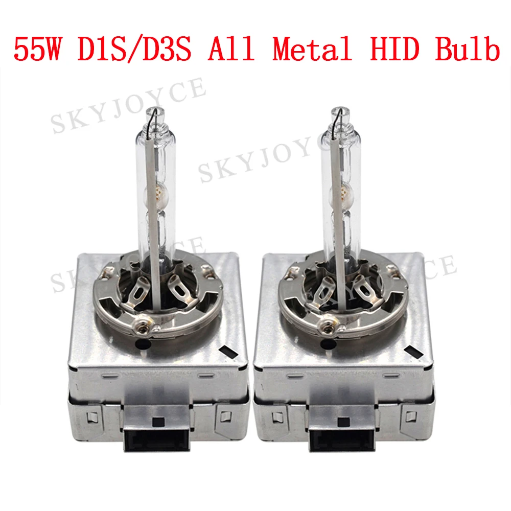 SKYJOYCE оригинальный 55 Вт Комплект Ксеноновых D1S HID балластных ламп 4300K 5000K 6000K D3S
