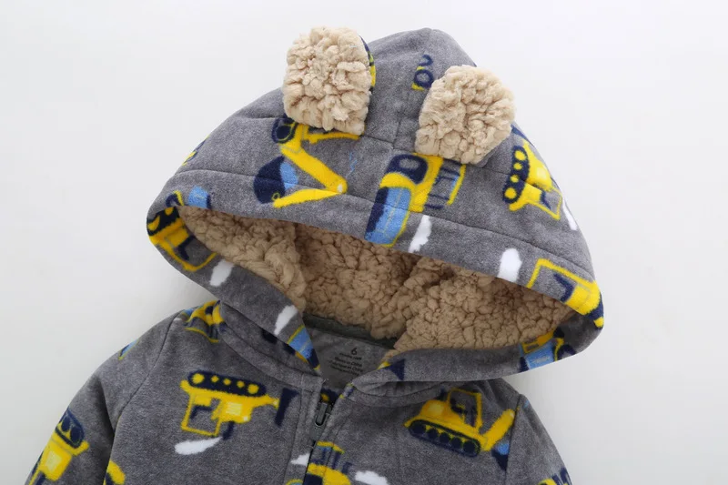 Флисовые комбинезоны для младенцев новинка 2018 весенняя одежда новорожденных