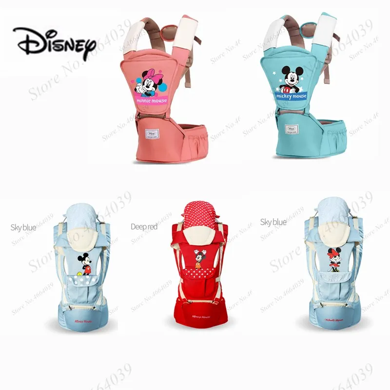 Дышащая переноска для младенцев Disney эргономичный рюкзак малышей Хипсит слинг