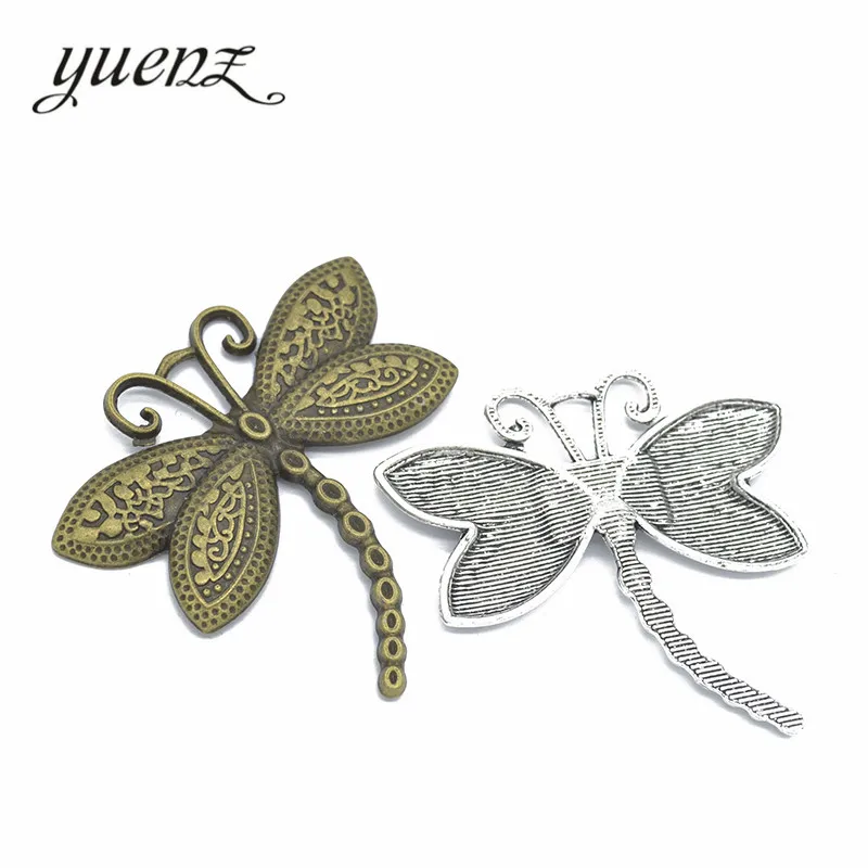 YuenZ 2 шт. цвета античная бронза бабочка очарование подходит для фотоdiy