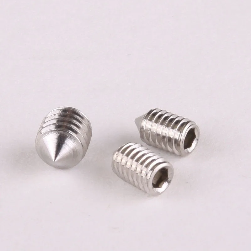 30 шт. 304 режущий набор винтов с закручивающейся крышкой Jimi безголовые зажимные