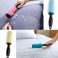1 pc washable roller clothing lint brush cleaning sweater sticky hair remover brush washable carpet bed sheet dust removal brush