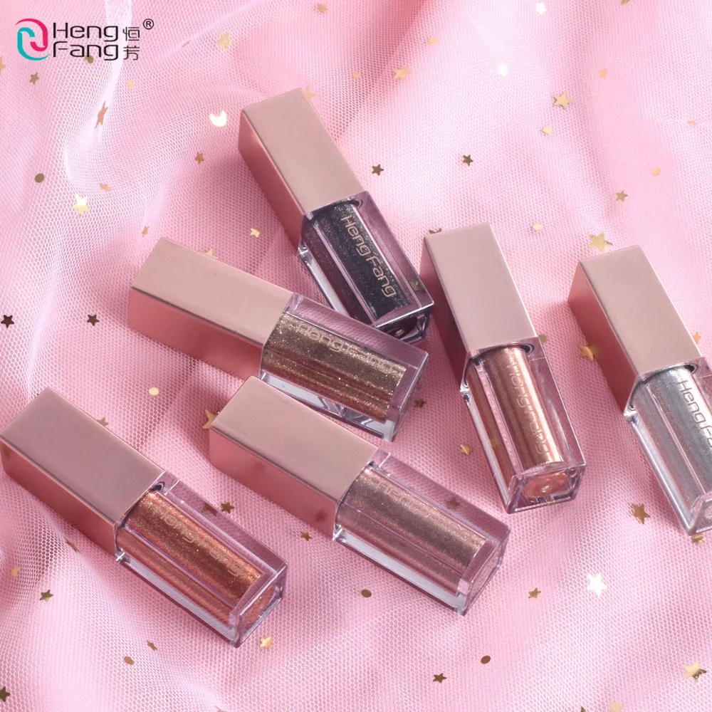 Heng Fang Shimmer Shine тени для век Макияж Блеск oogschaduw maquillage yeux жидкие пигмент Алмазный