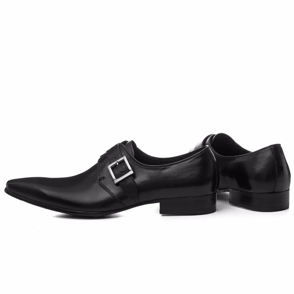 Большие европейские размеры 45 коричневые светло-коричневые черные деловые туфли