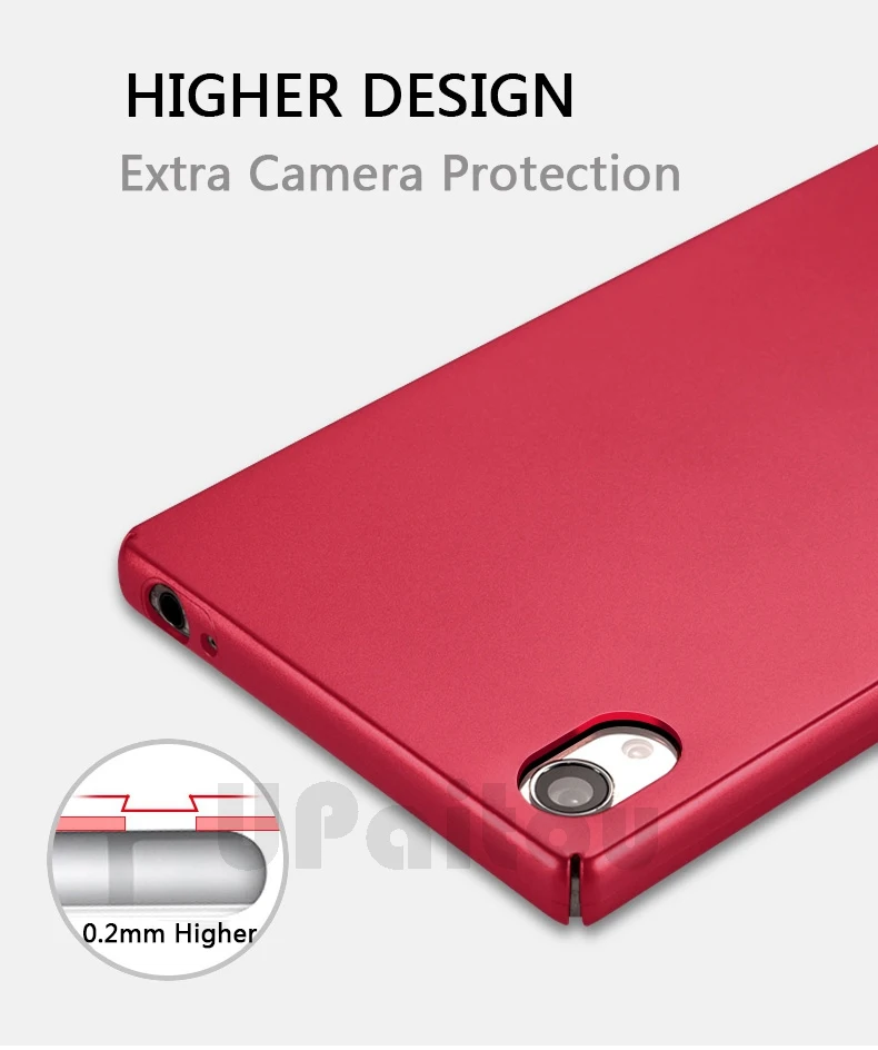 Чехол upaitou для sony Xperia Z5 XZ Premium XZ1 XZ2 Mini XZ3 XA XA1 XA2 Plus ультра тонкие жесткие Матовые чехлы для sony Z5Plus