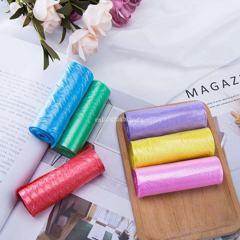 20 пакетов Одноразовые Сумки для офиса дома ванной комнаты мешок сбора пищевых