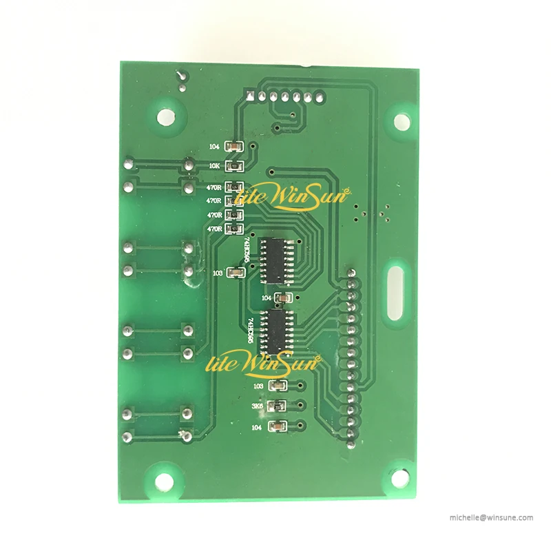 Панель дисплея с 4 кнопками для подвижного освещения 36 светодиодов 36*10 Вт RGBW RGBWA
