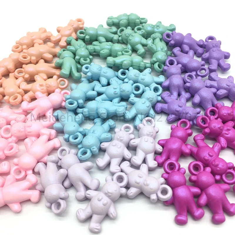 Meideheng Acrlic colorful bear DIY бисер цветная интрига для изготовления украшений вручную