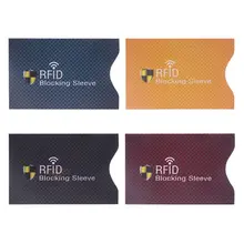 1 шт. защита от кражи для кредитных карт RFID защитный чехол с