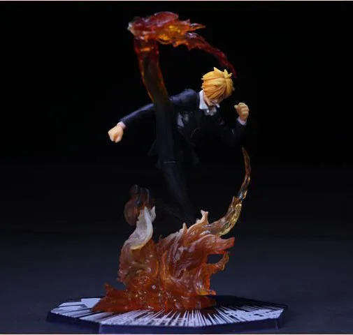 Tobyfancy Figuarts нулевой Одна деталь ПВХ фигурку Onepiece Санджи diable Jambe Коллекция Модель