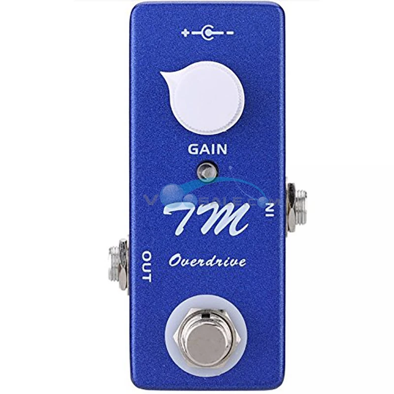 Mosky Mini TM Overdrive педаль эффектов для электрогитары True Bypass переключение гитарных