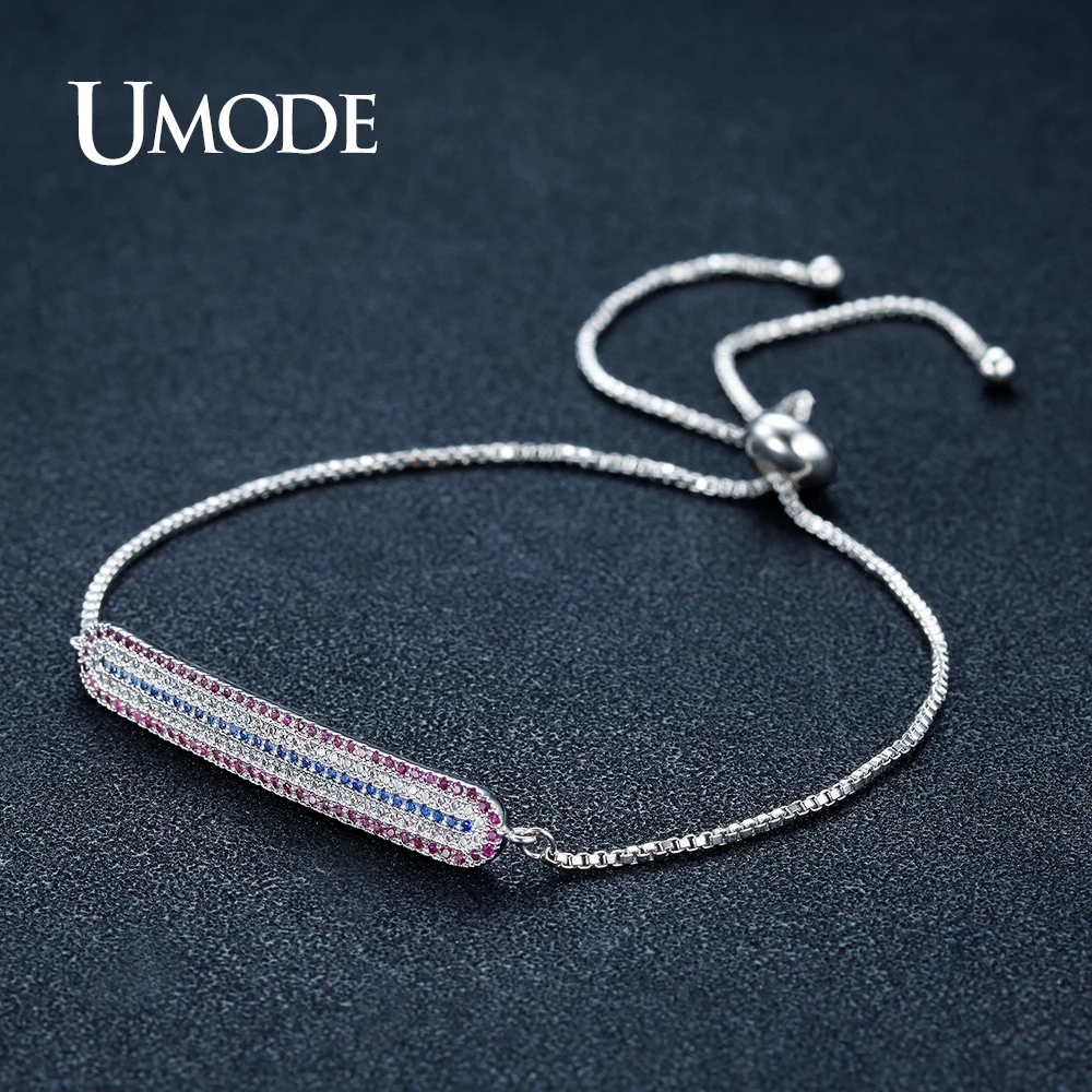 Женские винтажные браслеты UMODE UB0101B милые с длинными звеньями Цепи