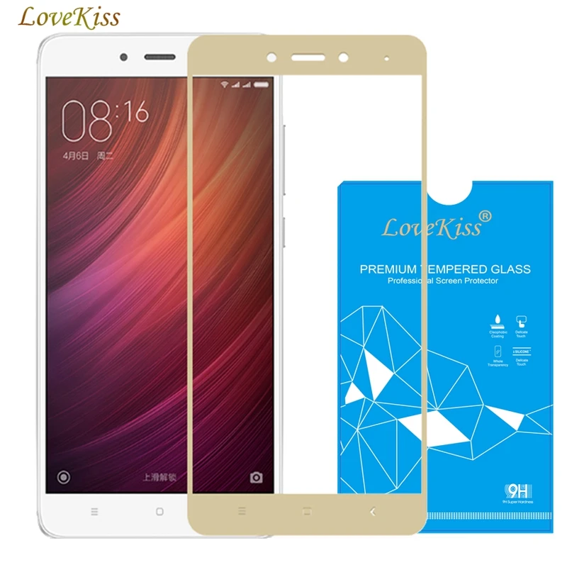 Закаленное стекло для Xiaomi Redmi Note 4 глобальная версия 4X 32G 64G 9 H цветная