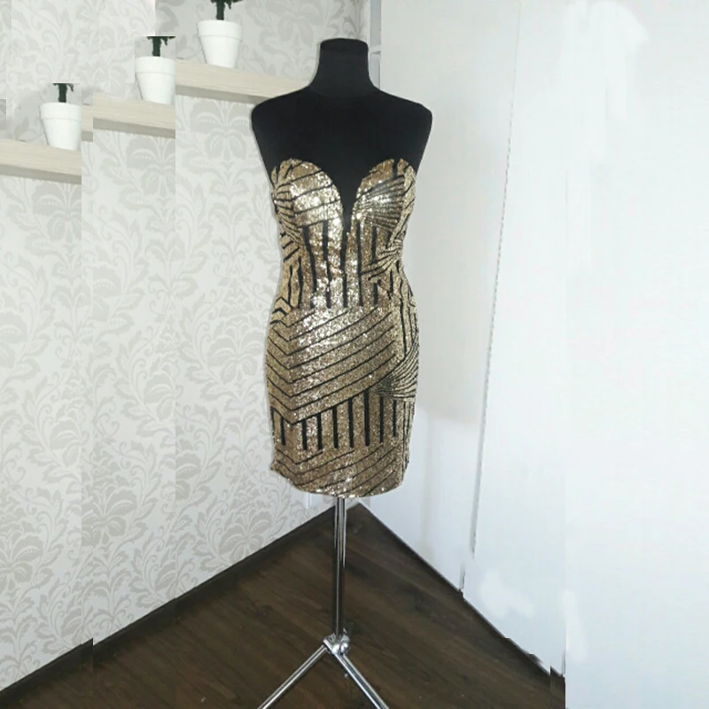 Sexy women блесток dress glitter платья vestido курто спинки мини платье lentejuelas золотой блеск moda