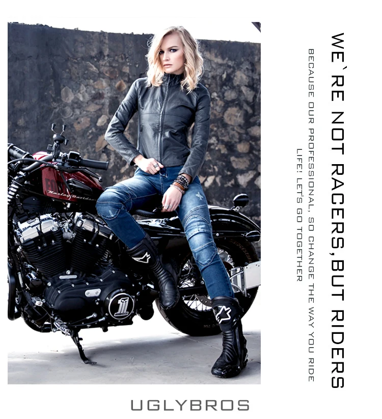 Женские джинсы для езды на мотоцикле лидер продаж Новинка | Автомобили и