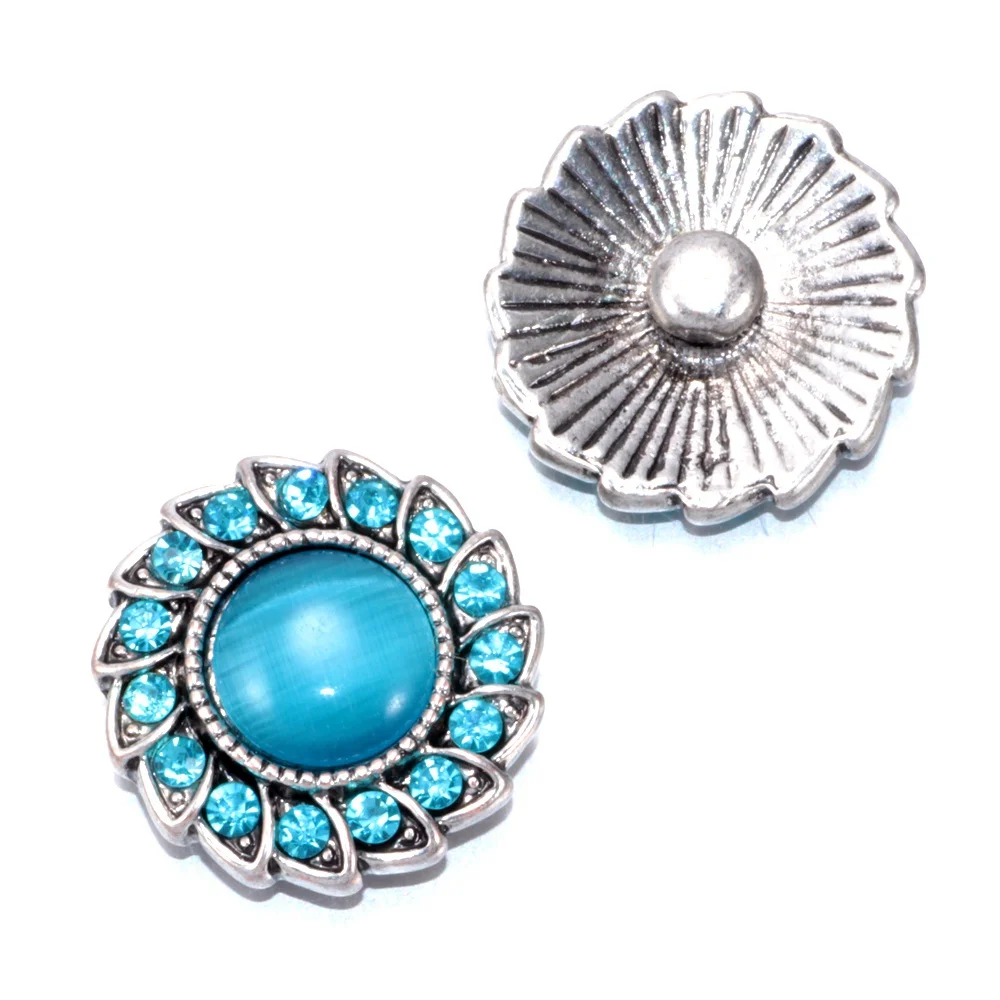 2017 Небесно-Голубой гироскопа цветочным узором 6 multi Цвет Опал горный хрусталь