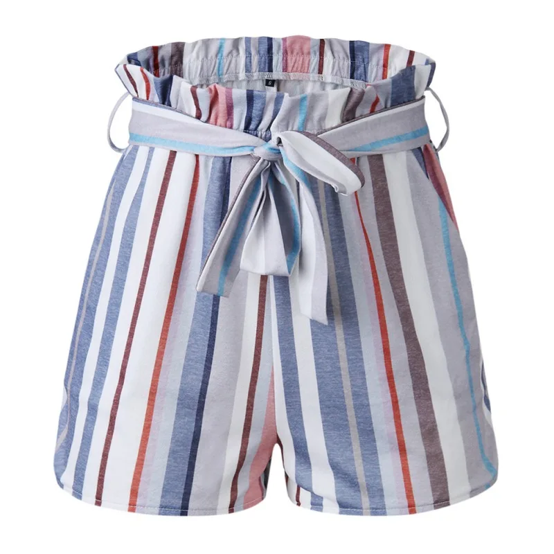 Шорты женские летние повседневные сексуальные эластичные с высокой талией