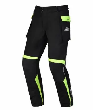 green pants Новая отражательная куртка для мотоциклов для мужчин мото комплект одежды Добавить плащ водонепроницаемый+ согреться оснастить мужчин t защита мотокросса костюм - Цвет: green pants