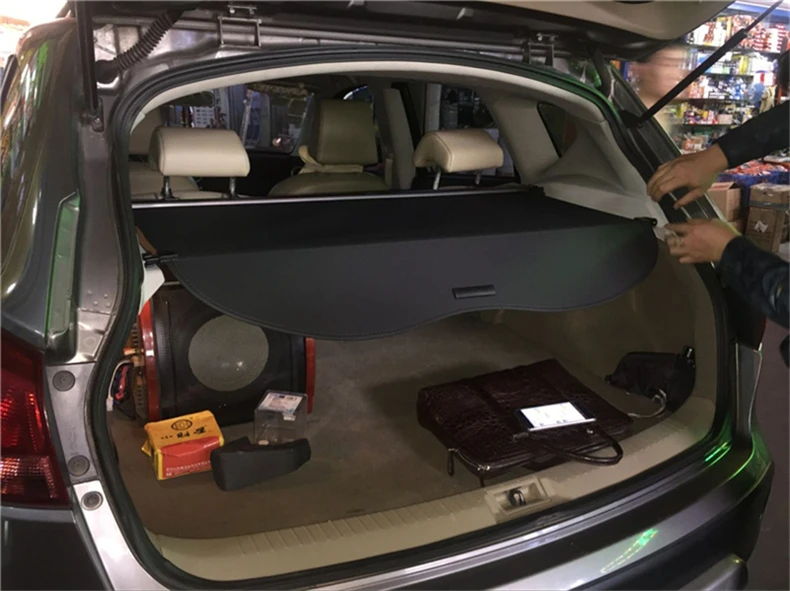 Сзади грузовой Чехол для Nissan Qashqai 2008 2009 2012 2013 privacy Trunk экран щит безопасности тенты Авто интимные аксессуары