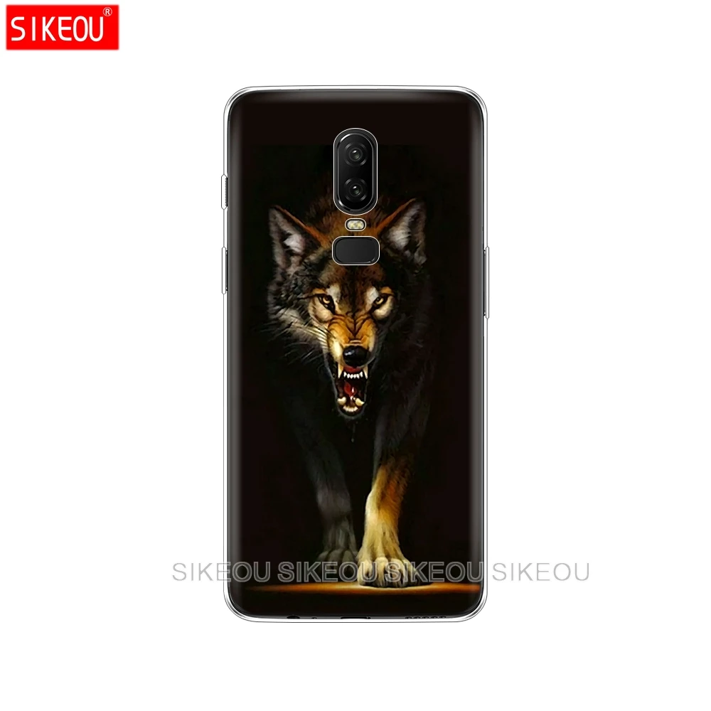 Силиконовый чехол для телефона Oneplus one plus 6 5T 5 3 A3000 A5000 Темный Ночной Волк|Бамперы| |