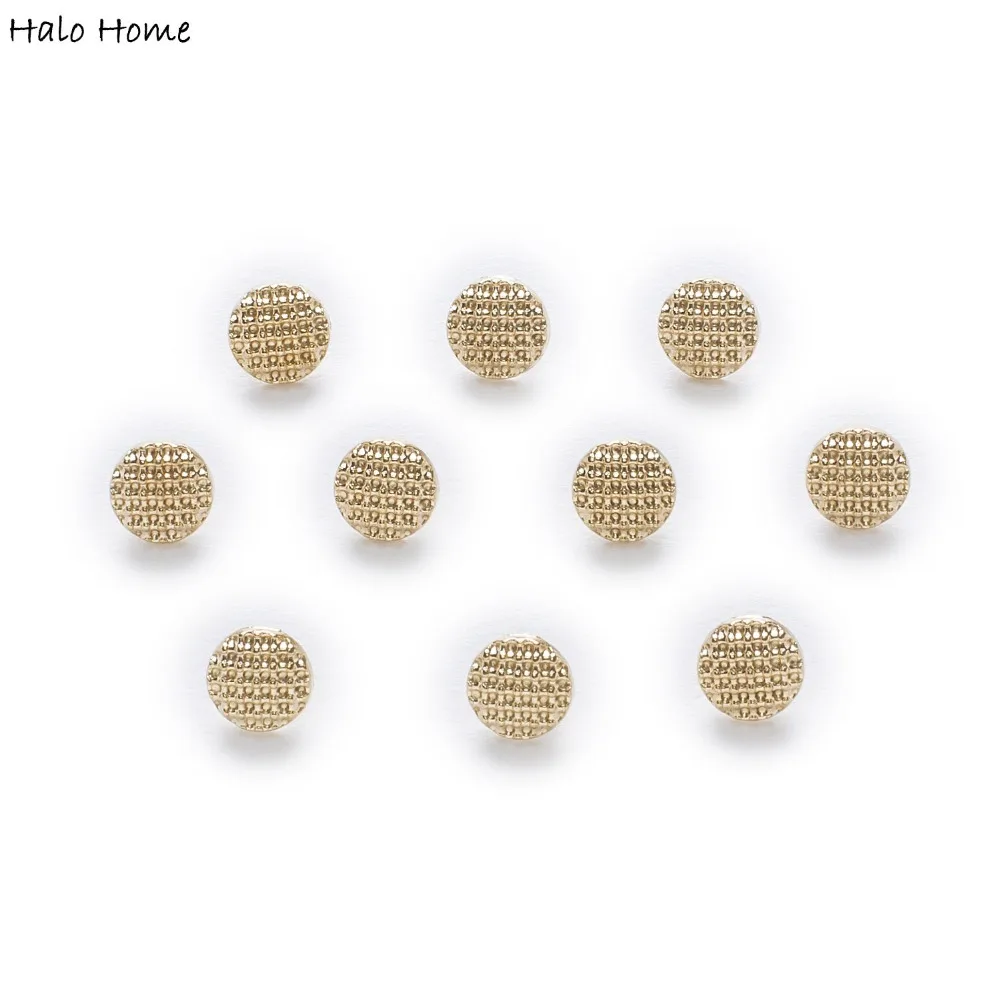 10 шт. спортивные шаровары в Золотой горошек металлические пуговицы с хвостовиком