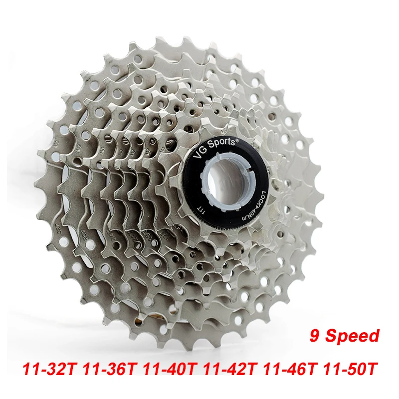 MTB 11 32T 36T 40T 42T 46T 50T 9 скоростная кассета велосипедная свободная Звездочка Cdg S