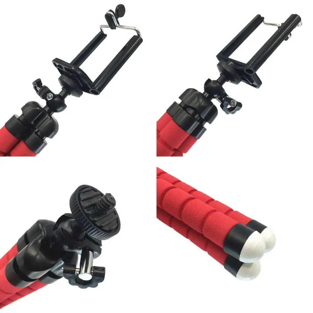 3 в 1 с беспроводным дистанционным управлением Мини Гибкий держатель для камеры