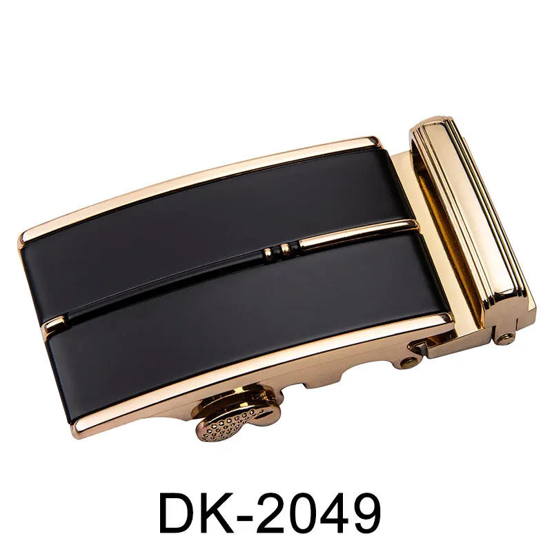 DK-2049 DiBanGu известный бренд пряжки ремня для мужчин Автоматическая пряжка без ремня Золотой Серебряный металлический дизайнерский ремень пряжки головы - Цвет: DK-2049