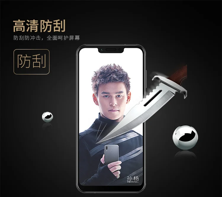 3D закаленное стекло для huawei Honor Play полное покрытие 9H защитная пленка Взрывозащищенная Защита экрана для huawei Honor Play