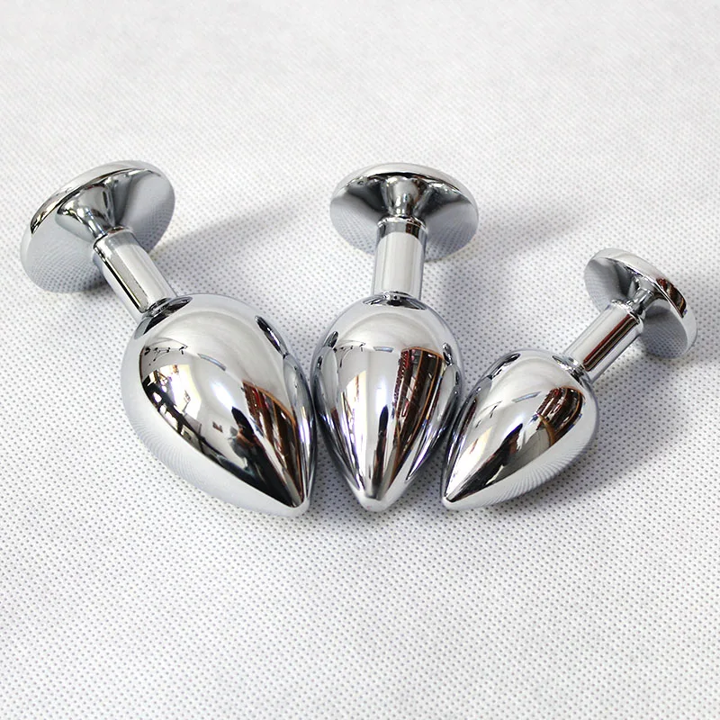 Много случайных цветов Металлические Мини Анальные игрушки бусины из