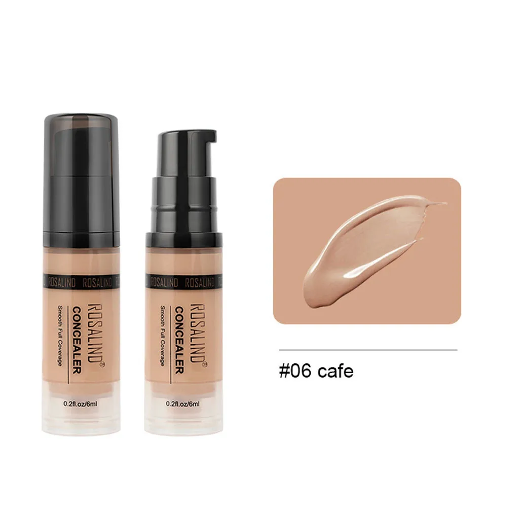 Консилер ROSALIND 6 цветов матовое жидкое лицо с контролем жирности глаза основа