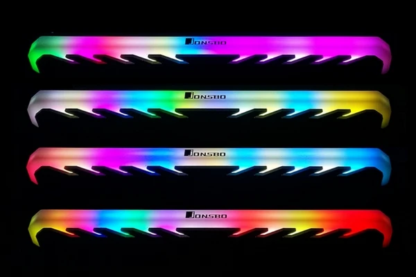 Кожух ОЗУ JONSBO RGB алюминиевый радиатор жилет подсветка|Кулеры и системы