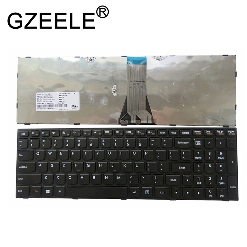 Клавиатура GZEELE для ноутбуков Lenovo IdeaPad G50-70 G50 45 G50-70AT Z50 Z50-75 B50 B50-30 B50-70m G50-45-AEI