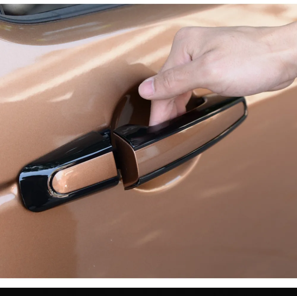 For Jaguar XE XFL F-Pace E-Pace X761 2017 2018 ABS Chrome Car Exterior Door Handle Cover Trim Auto Accessories | Автомобили и
