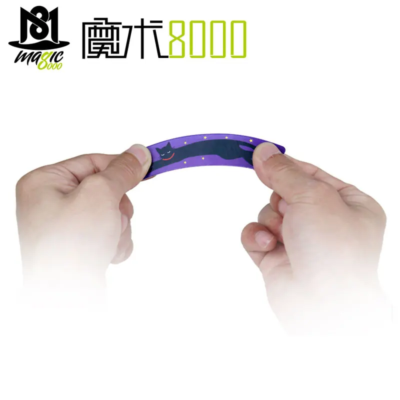 Фантастический сценический магический трюк волшебный длинный короткий Кот