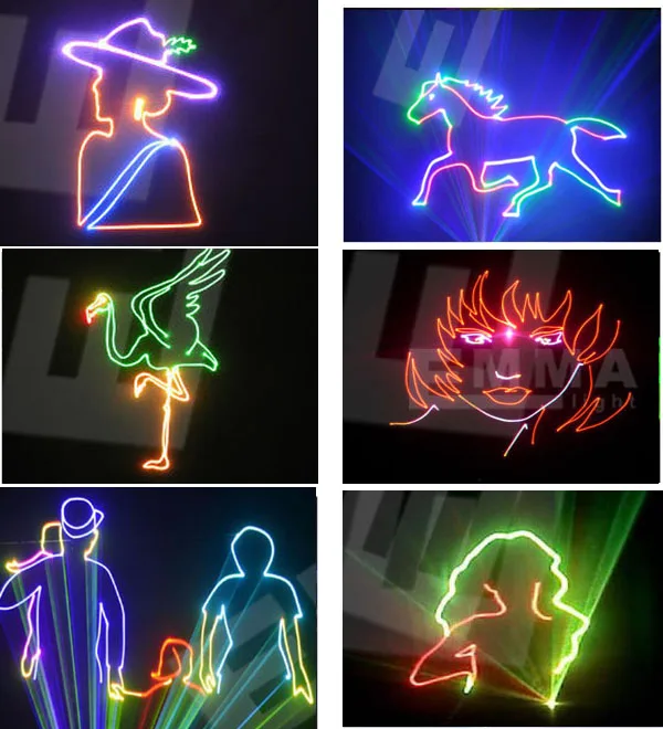 Анимационный пишущий rgb лазерный светильник для шоу-проектора, ilda dmx dj Лазерный светильник 1,5 w rgb