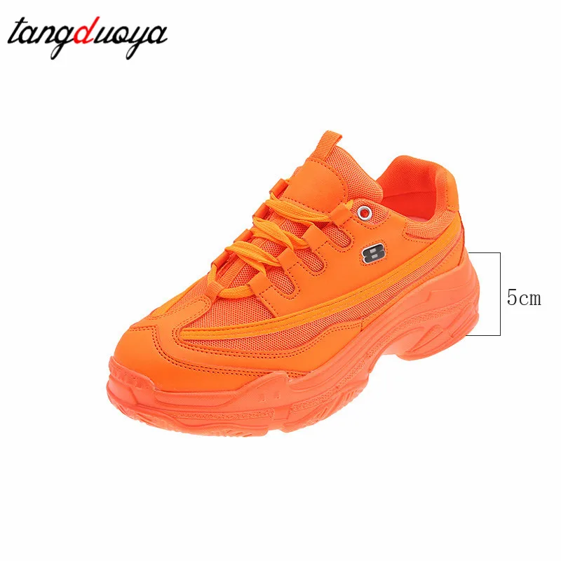 Женские кроссовки на платформе коллекция 2019 года светильник обувь для бега