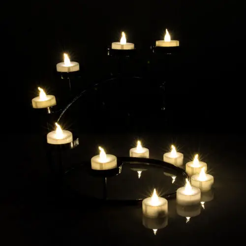 50x Flickering Flameless LED Tealight Flicker Tea electronic Candle Light Xmas Party Wedding Candles Safety Home Decoration | Дом и сад
