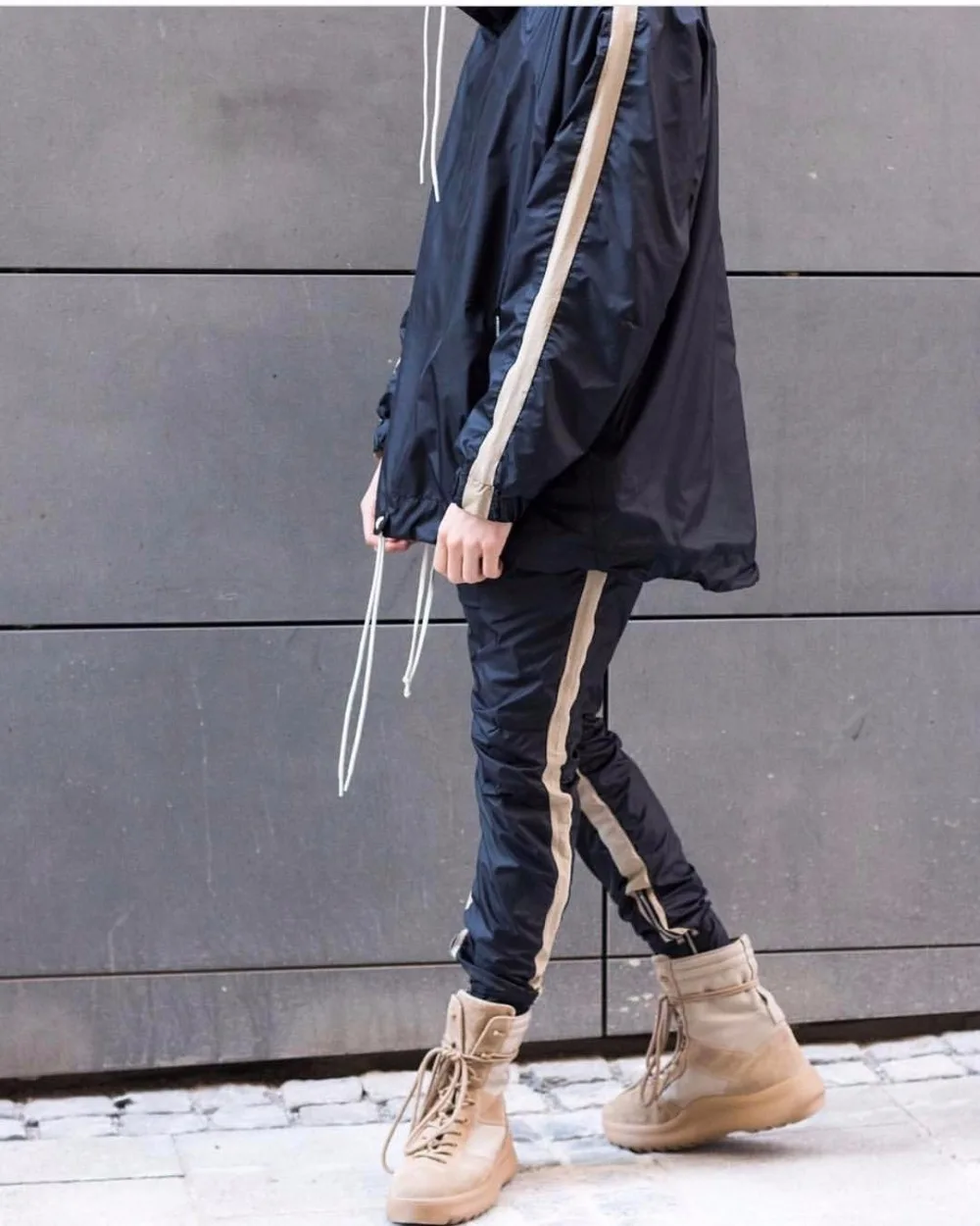 Высокое качество 2017 новое поступление длинные брюки мужские повседневные с