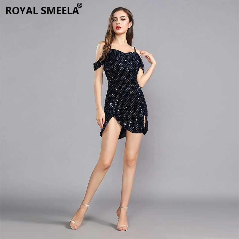 Женское платье Сексуальная Вышивка пайетками Коктейльные Вечерние Платье на