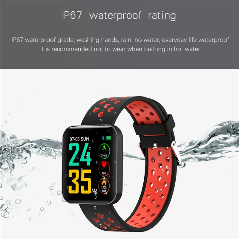 Спортивные Смарт-часы для мужчин мониторинг сердечного ритма артериального